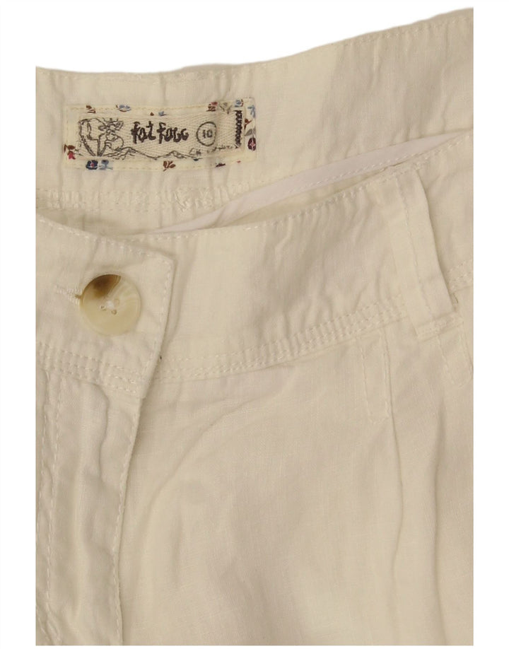 Pantaloni Capri pentru bărbați Fat Face UK 10 Small W32 L23 Alb