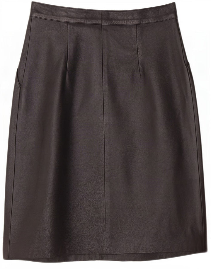 Fusta din piele pentru femei Maxime IT 42 Medium W26 Negru