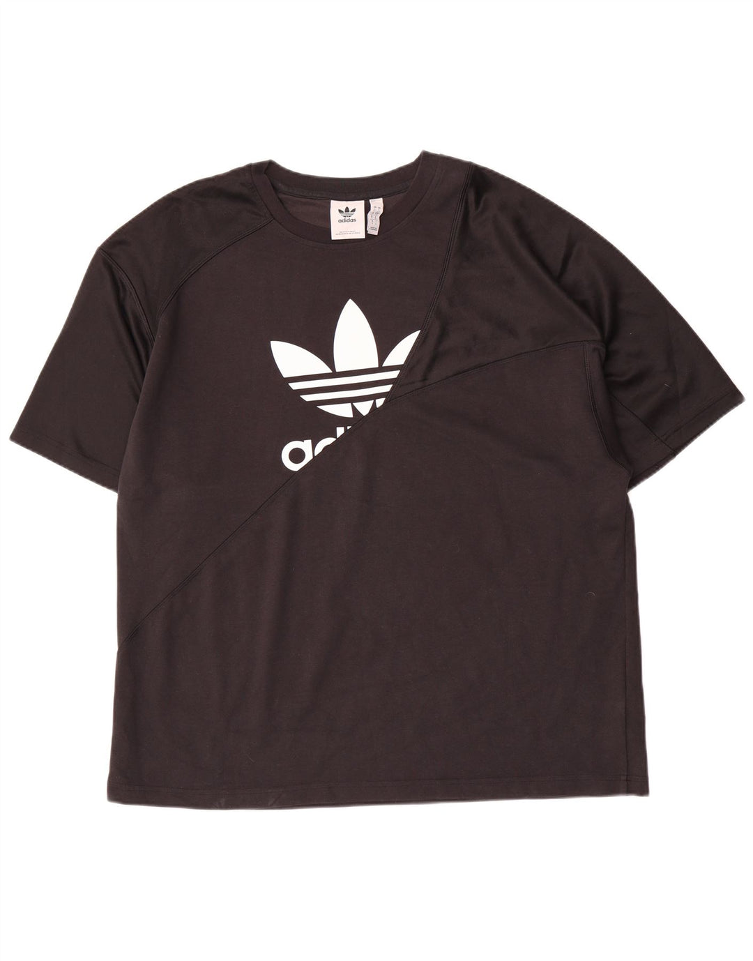 Tricou grafic pentru bărbați Adidas Top mare poliester negru