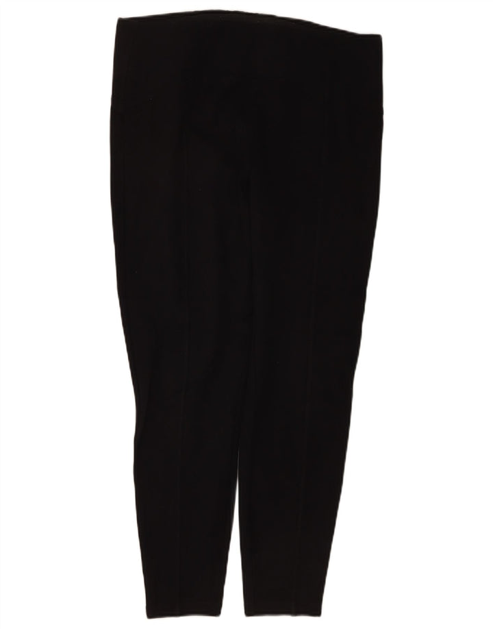 Leggings pentru femei Marks & Spencer UK 14 mare, negru, viscoză
