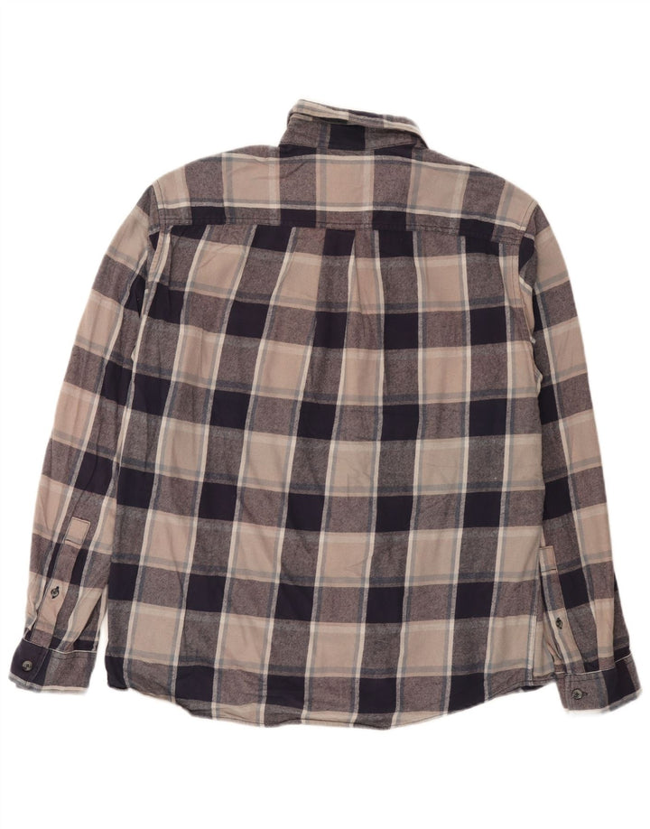 Cămașă de flanel pentru bărbați Eddie Bauer, bumbac cu carouri multicolore