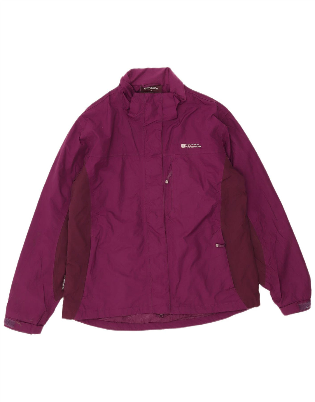 Jachetă de ploaie pentru femei Mountain Warehouse UK 16 mare, mov, nailon color bloc