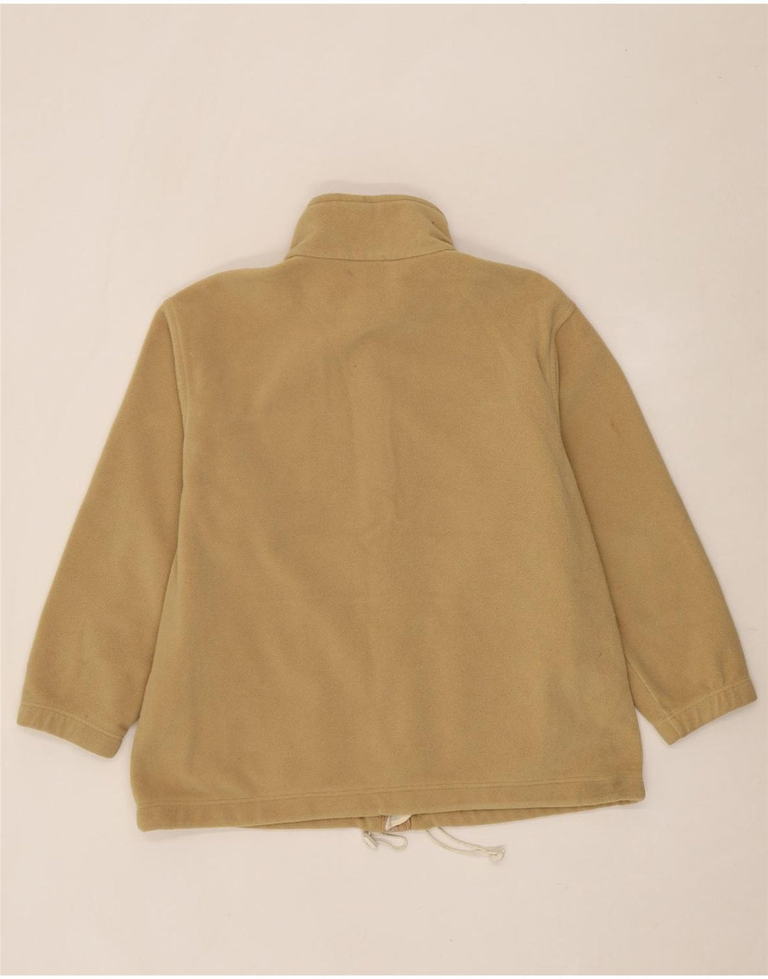MARKS & SPENCER Womens Petite Fleece Jacket UK 18 XL Yellow Polyester Vintage Marks & Spencer and Second-Hand Marks & Spencer from Messina Hembry 