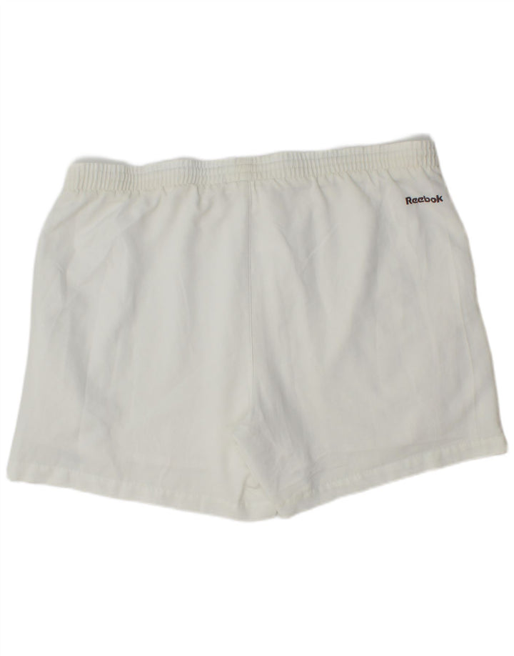Pantaloni scurți sport pentru bărbați Reebok XL, alb