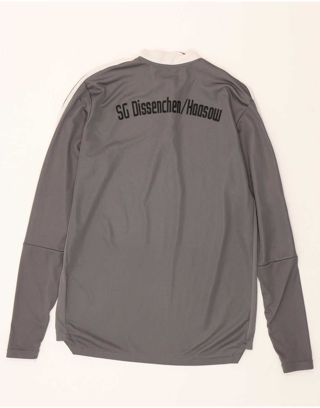 Top de trening ADIDAS Aeroready Graphic Pulover pentru bărbați, mare, gri