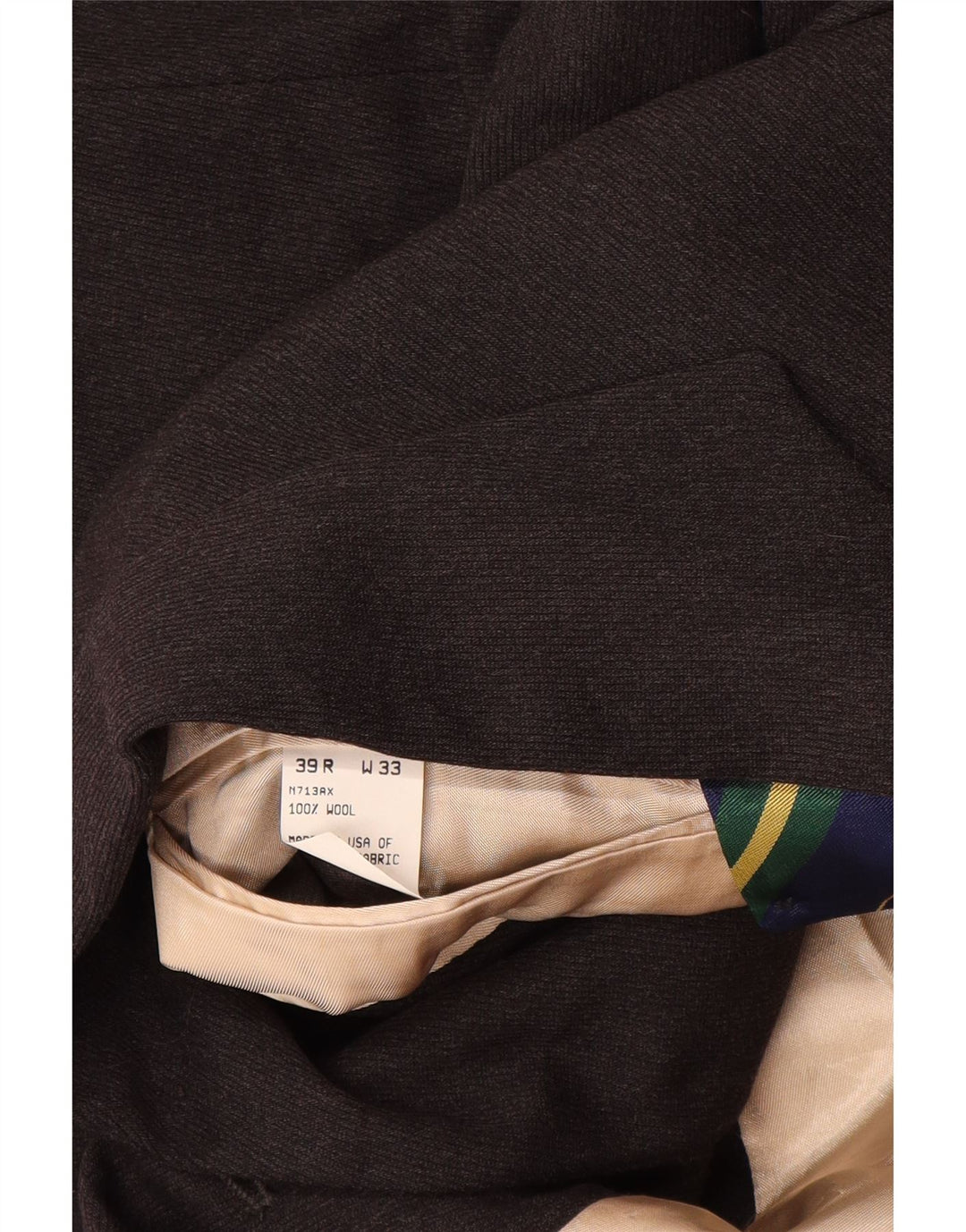 Jachetă pentru bărbați NAUTICA cu 3 nasturi, UK 38, lână, gri mediu