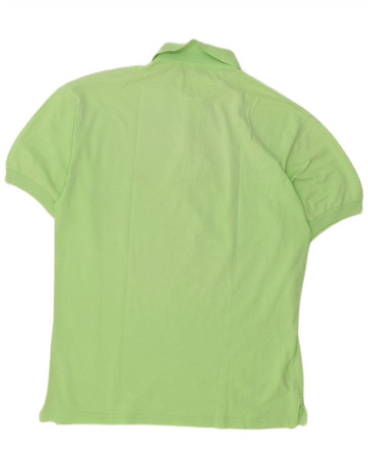 Tricou polo pentru bărbați Les Copains IT 52 mare bumbac verde