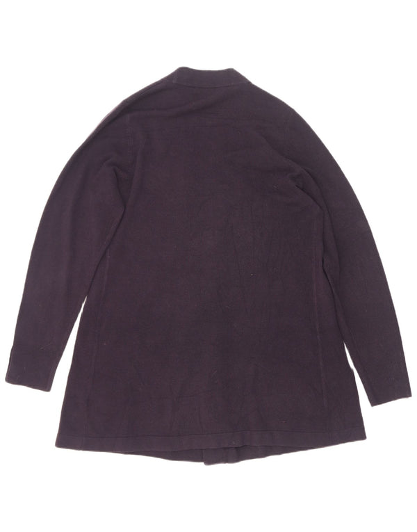 Pulover cardigan cu paragate pentru femei Marks & Spencer UK 12 Medium Bleumarin