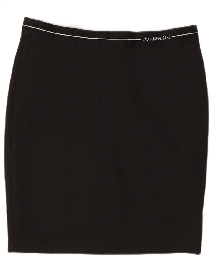 Fusta creion pentru femei CALVIN KLEIN mare W32 poliester negru