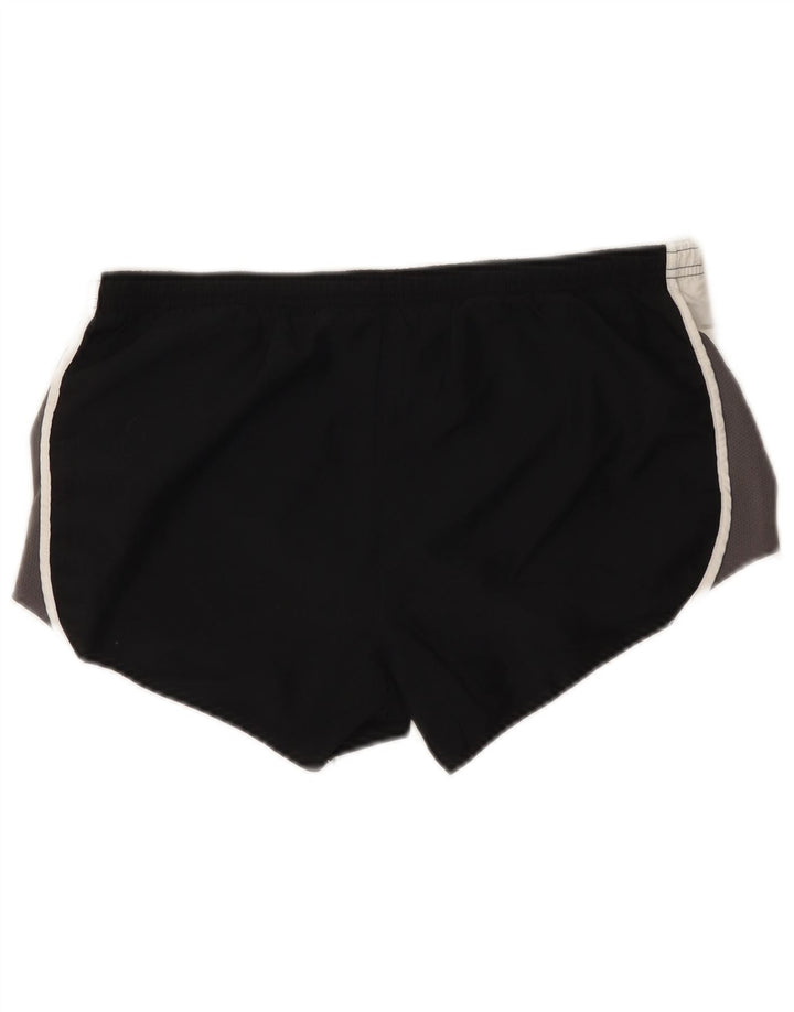 Pantaloni scurți sport Nike Dri Fit pentru femei UK 10 Small Negru Poliester