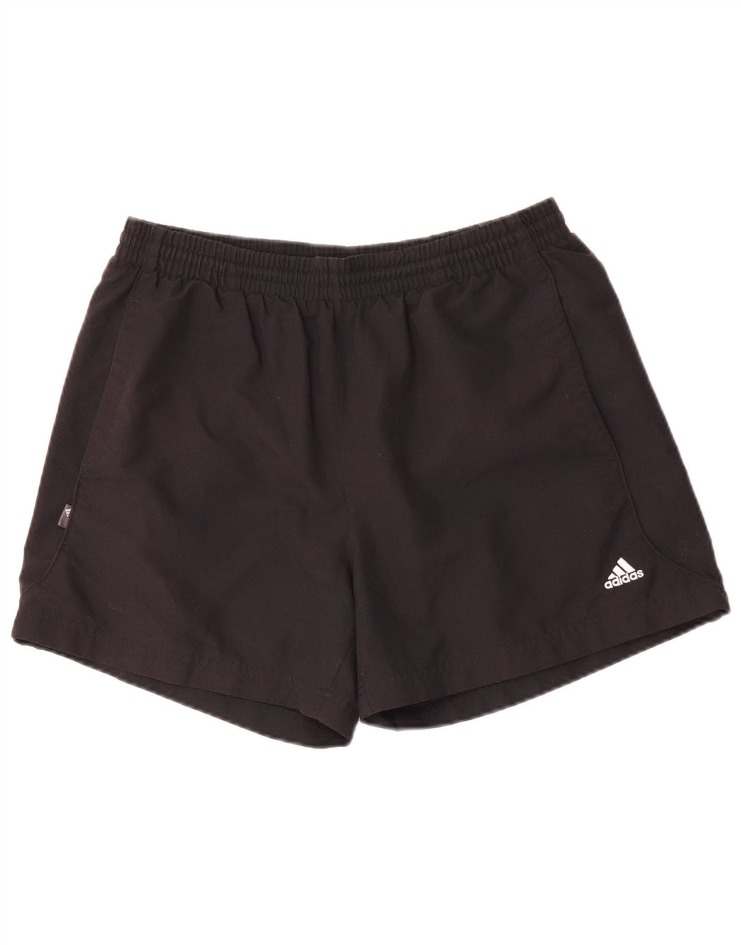 Pantaloni scurți sport pentru bărbați Adidas, poliester mediu negru