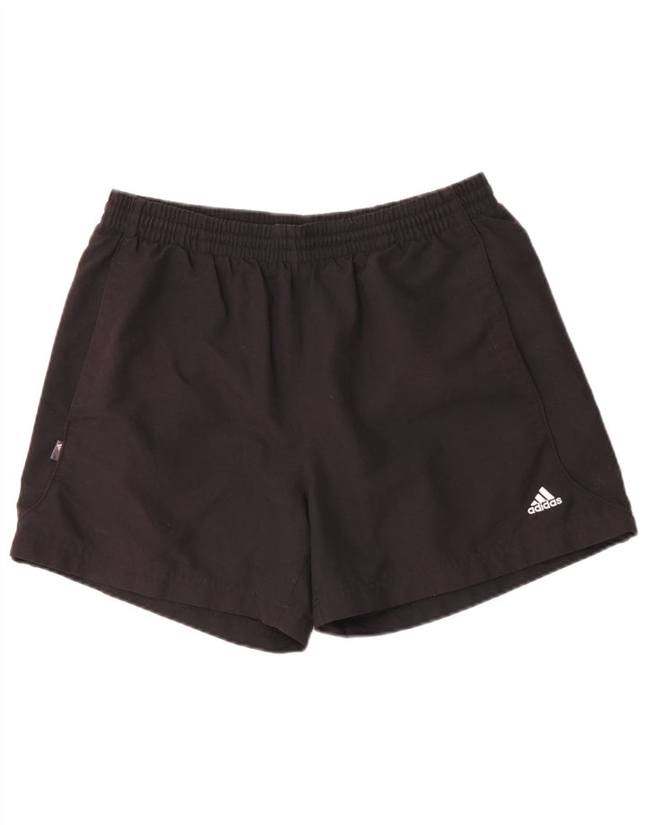 Pantaloni scurți sport pentru bărbați Adidas, poliester mediu negru