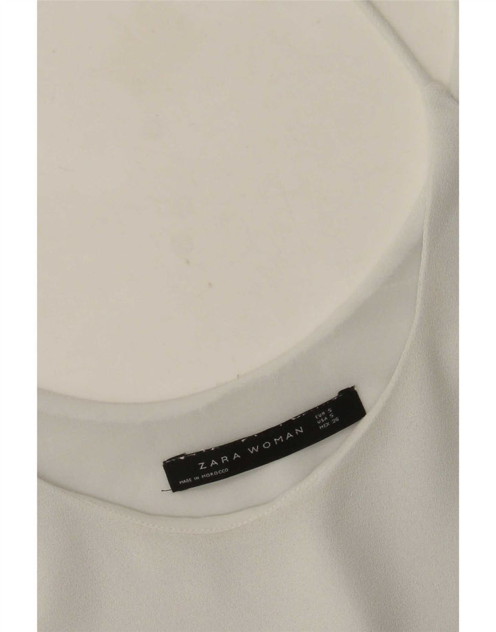 Top camis pentru femei Zara UK 10 Small White