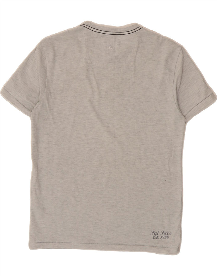 FAT FACE Mens Graphic T-Shirt Top XS Grey Cotton Vintage Fat Face and Second-Hand Fat Face from Messina Hembry 