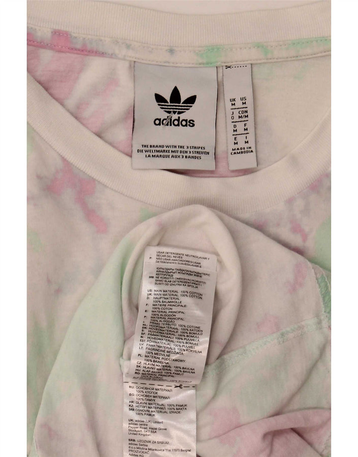 Tricou pentru bărbați Adidas Top Mediu Multicolor Tie Dye Bumbac