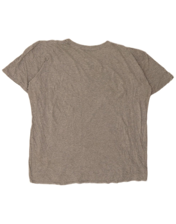 Tricou grafic REEBOK pentru bărbați Top 2XL, gri, pete