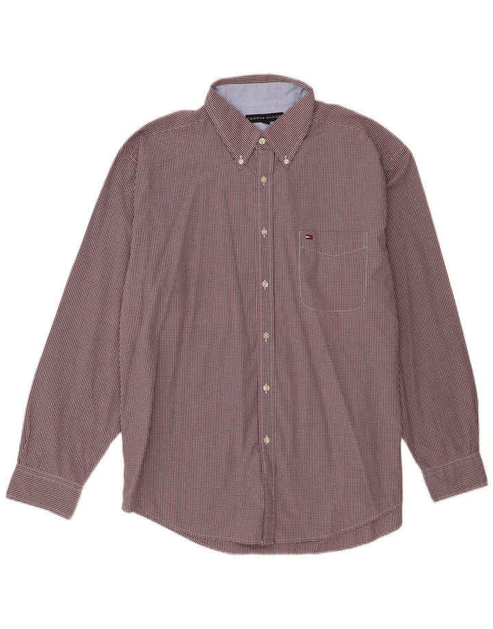 Cămașă pentru bărbați Tommy Hilfiger XL, bumbac vichy multicolor