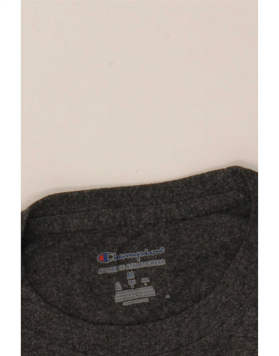 Tricou grafic pentru bărbați Champion Top Medium Gri