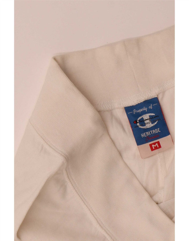 Pantaloni de trening pentru femei Champion Pantaloni de jogging UK 14 Medium White