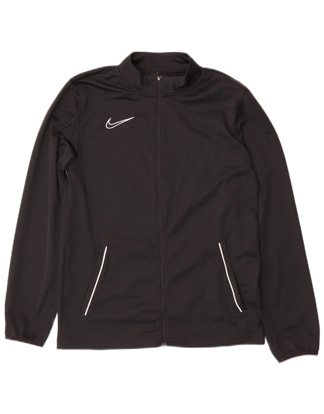 Jachetă de trening NIKE Dri Fit pentru băieți 13-14 ani XL poliester negru