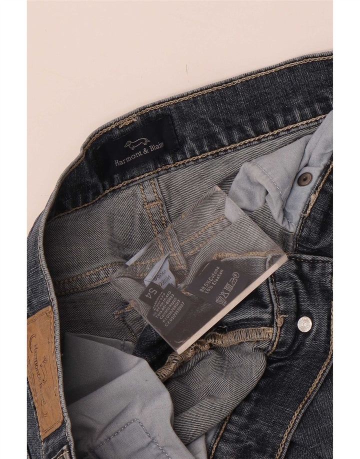 Blugi slim pentru bărbați Harmont & Blaine W36 L31 Bumbac albastru