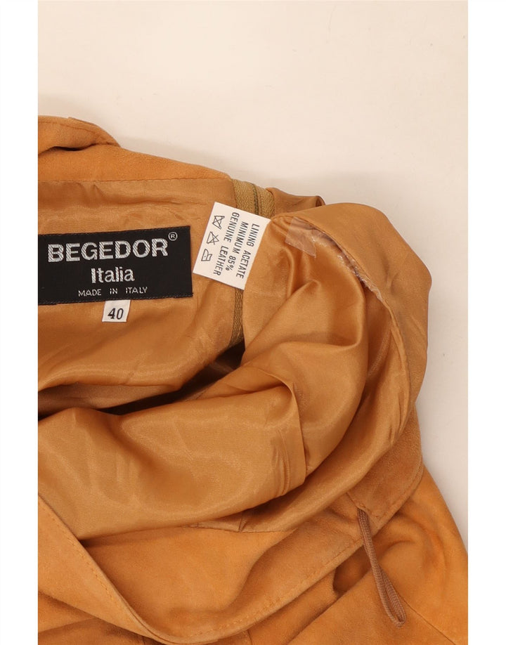 Fusta Femei Begedor din piele intoarsa IT 40 Small W26 Piele maro