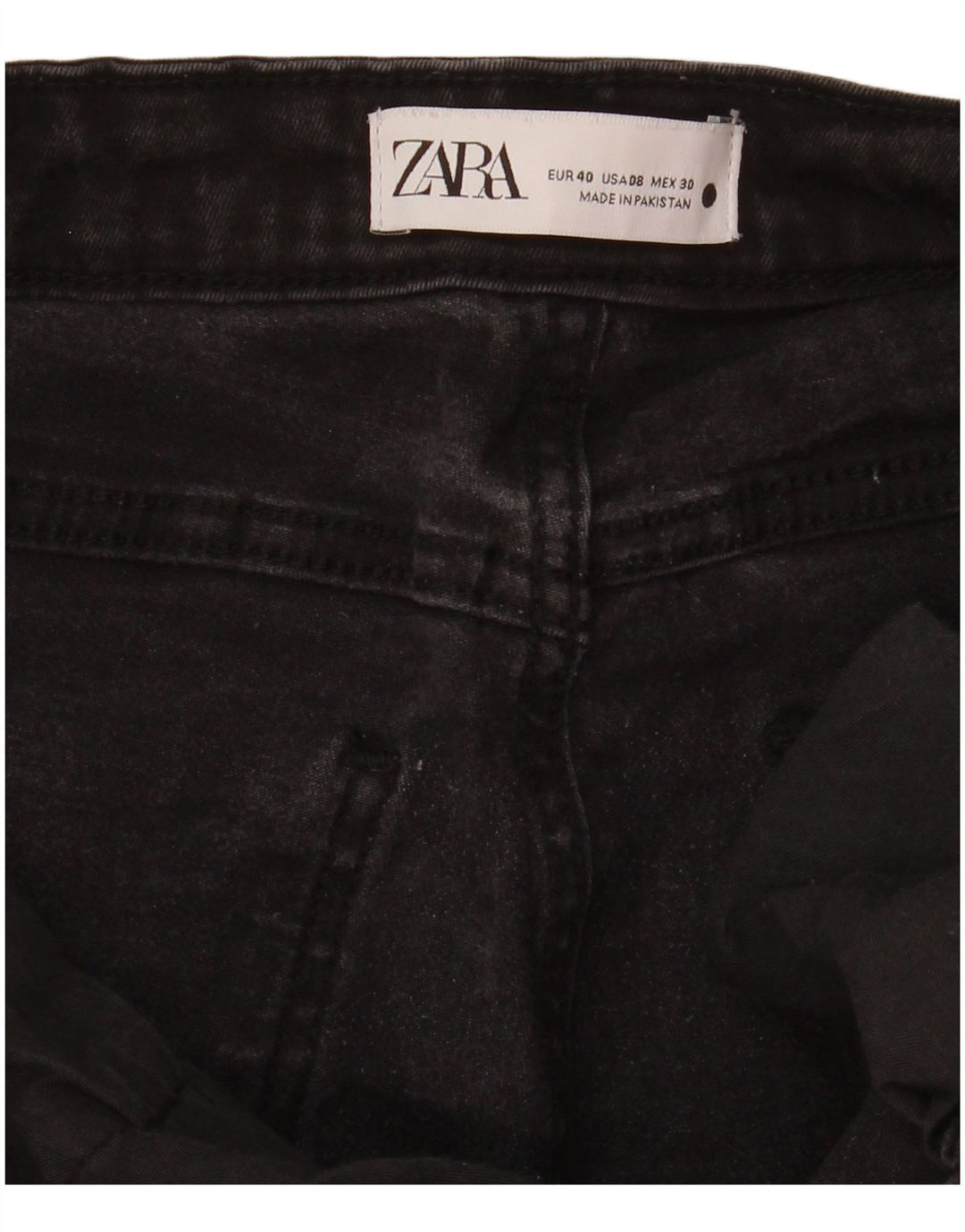 Blugi slim pentru femei Zara EU 40 Medium W30 L25 Negri