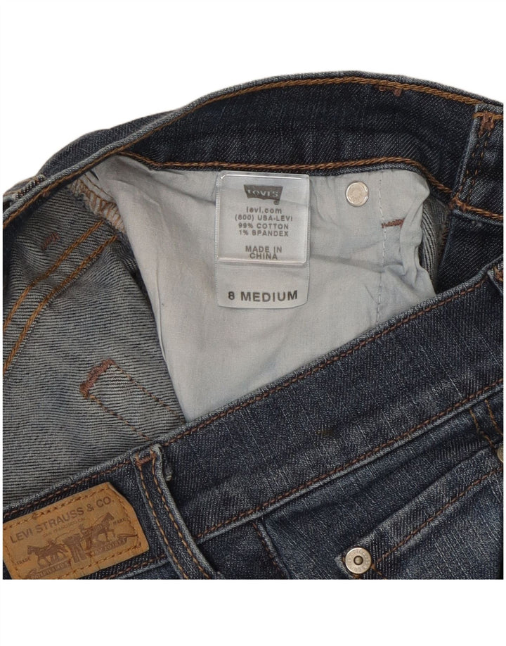 Blugi Levi's pentru femei 515 Bootcut US 8 Medium W30 L31 Bumbac bleumarin