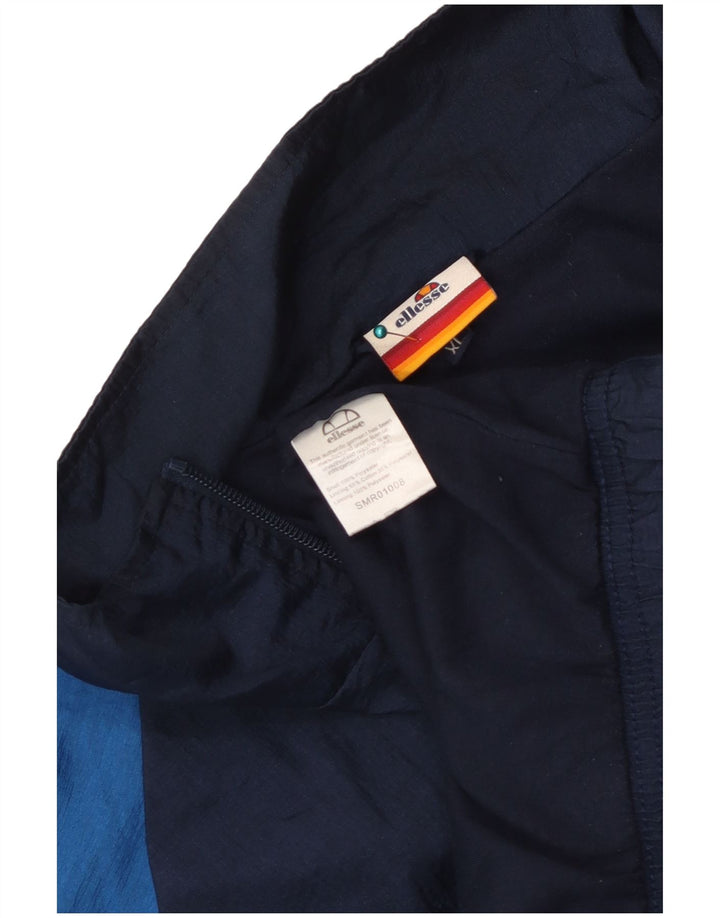 Jachetă de trening pentru bărbați Ellesse, XL, albastru, poliester bloc de culoare