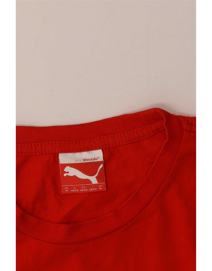 Tricou pentru bărbați Puma Top Medium Red