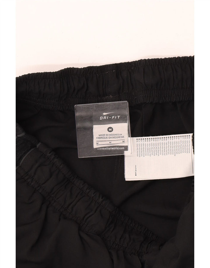 Pantaloni scurți sport Nike Dri Fit pentru bărbați, poliester mediu negru