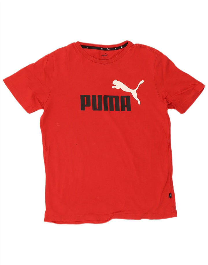 Tricou grafic pentru bărbați Puma Top, bumbac roșu mediu
