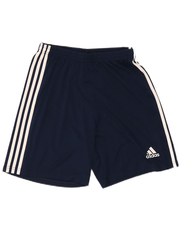 Pantaloni scurți de sport Adidas Aeroready pentru bărbați, poliester mediu albastru