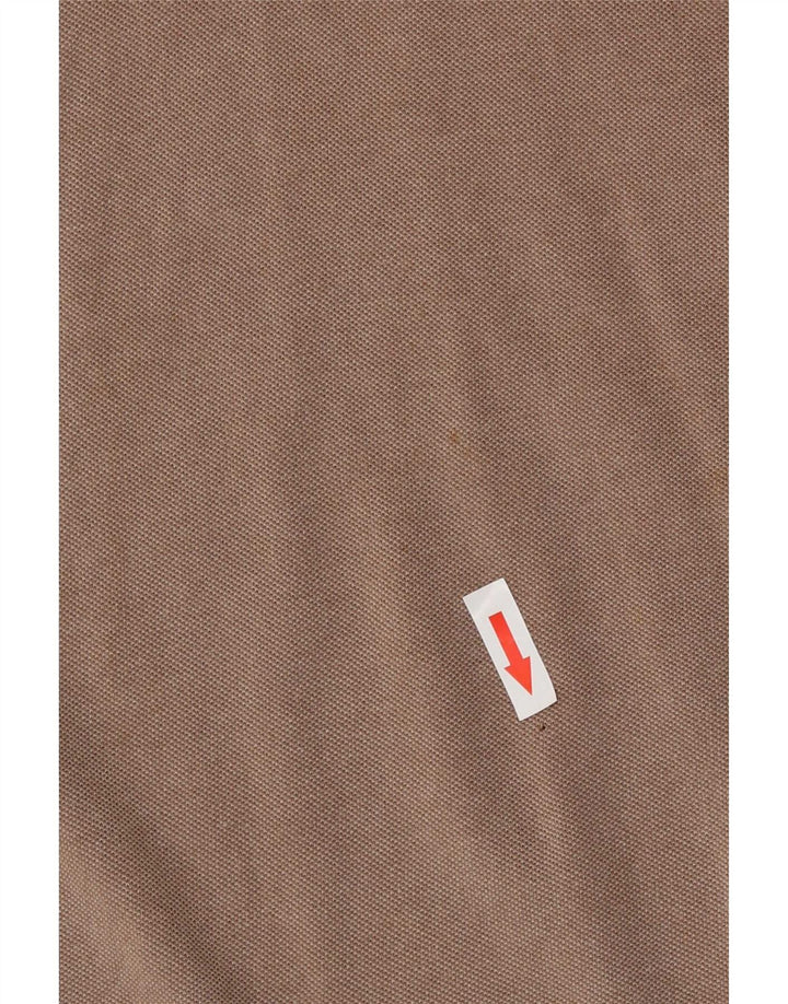 Cămașă polo pentru bărbați Fred Perry, slim, bumbac maro mediu
