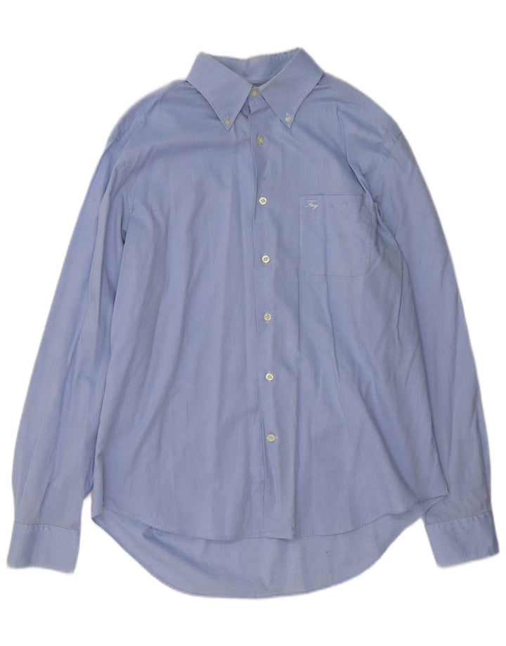 Cămașă pentru bărbați Fay Mărimea 44 17 1/2 XL Bumbac albastru