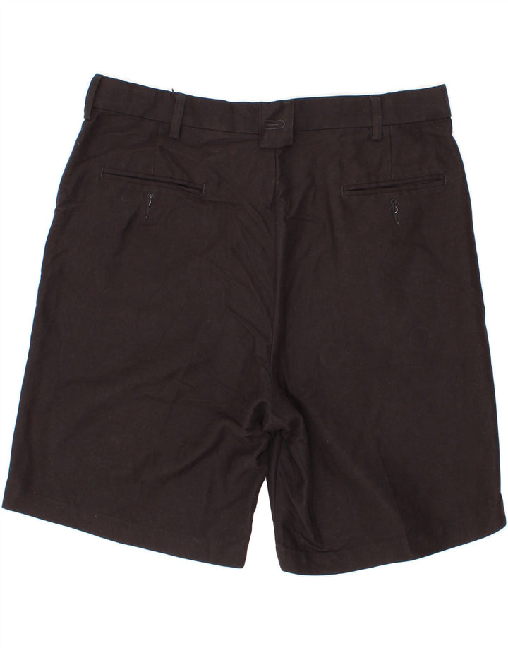 DOCKERS Mens Relaxed Fit Chino Shorts W36 Large Black Polyester Vintage Dockers and Second-Hand Dockers from Messina Hembry 
