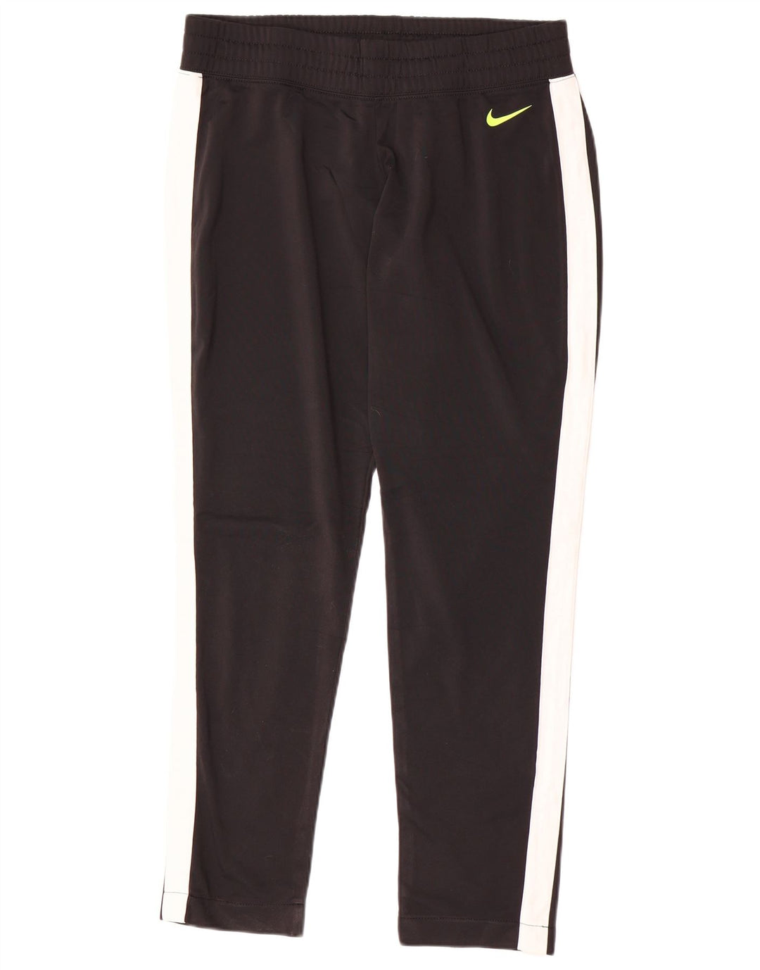 Pantaloni de trening NIKE pentru femei UK 14 Medium Black Colorblock Poliester