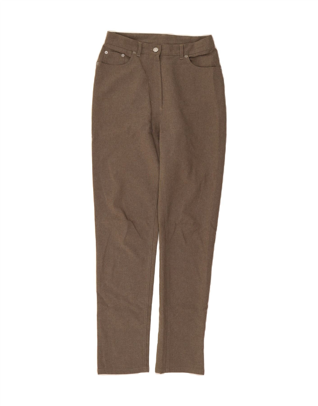 BENETTON Womens Slim Casual Trousers IT 44 Medium W28 L31 Grey Vintage Benetton and Second-Hand Benetton from Messina Hembry 