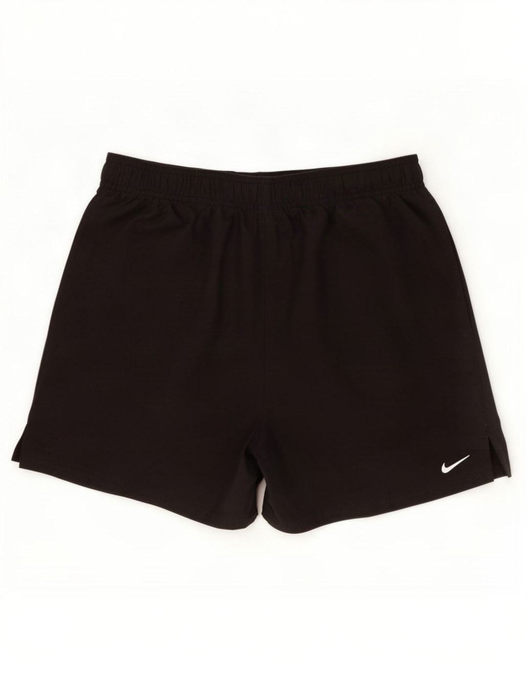 Pantaloni scurți sport Nike pentru bărbați, poliester mediu negru