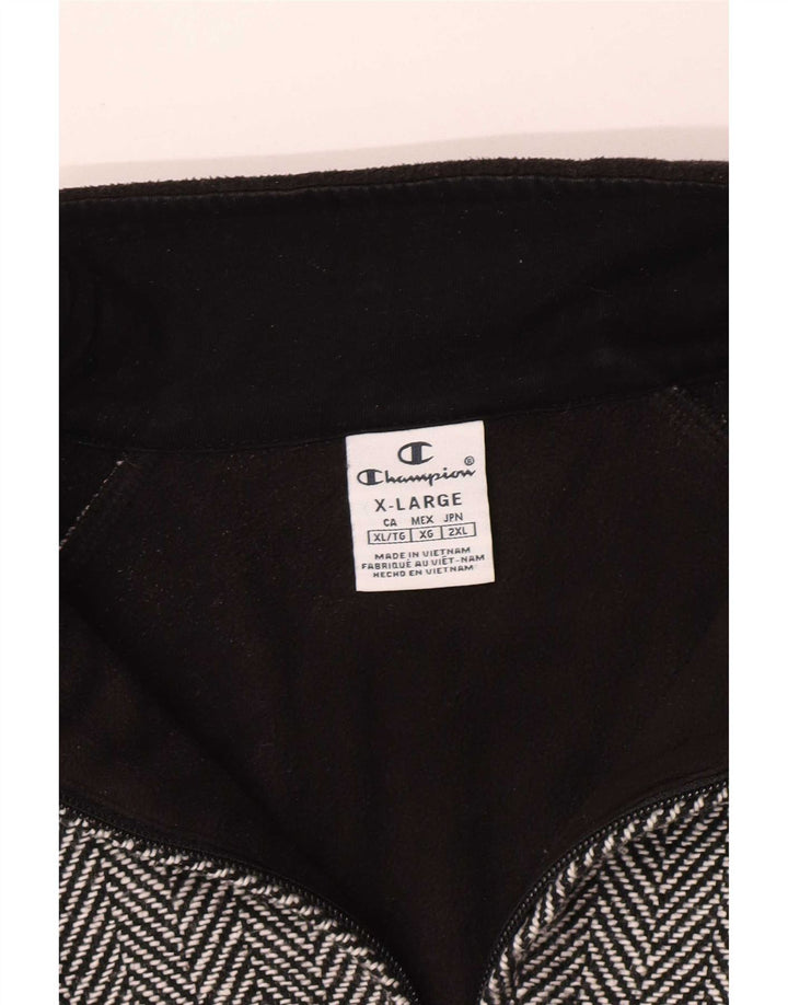 Bomber pentru femei Champion UK 18 XL Black Herringbone