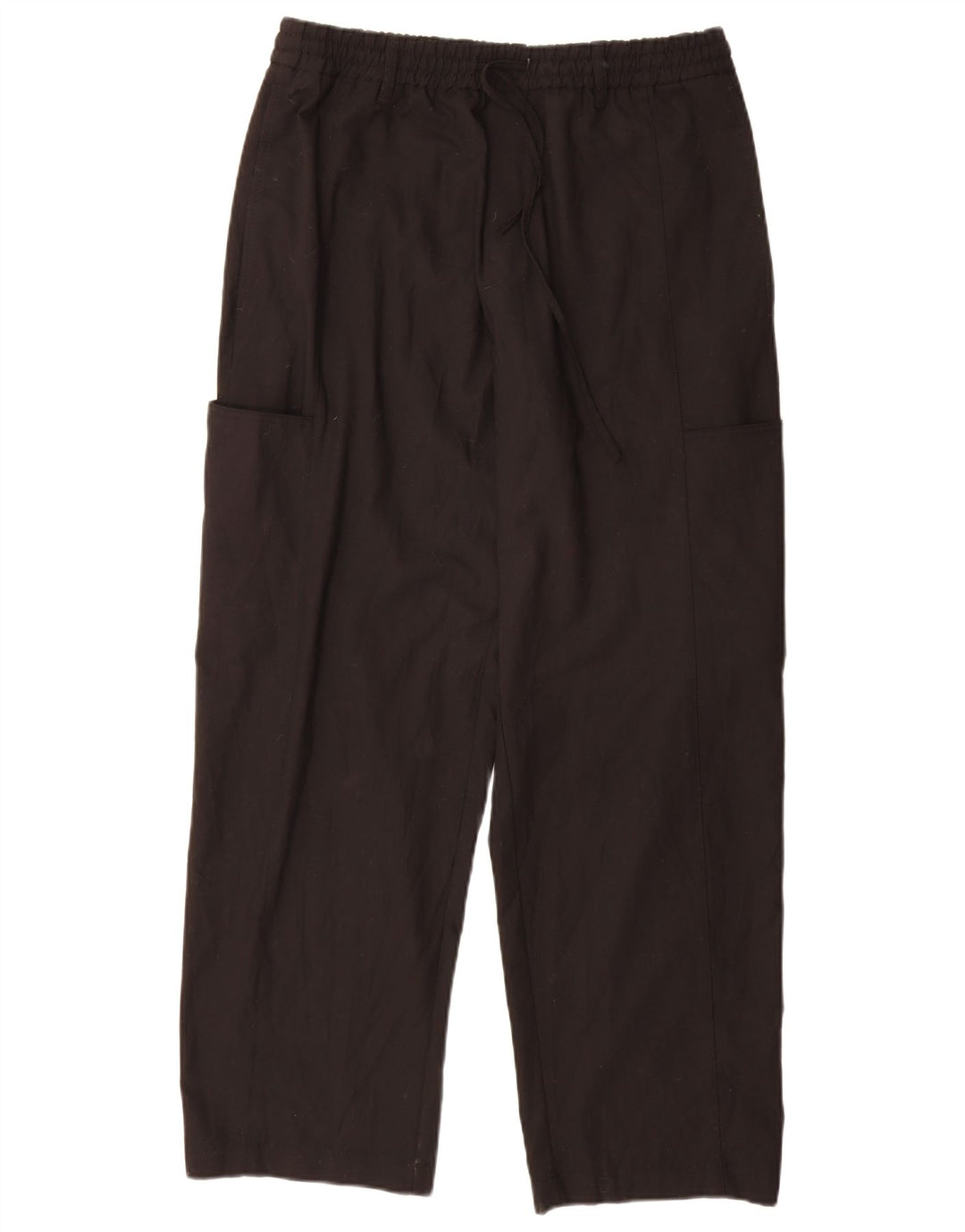 Pantaloni de trening cargo pentru bărbați Zara, poliester mediu negru