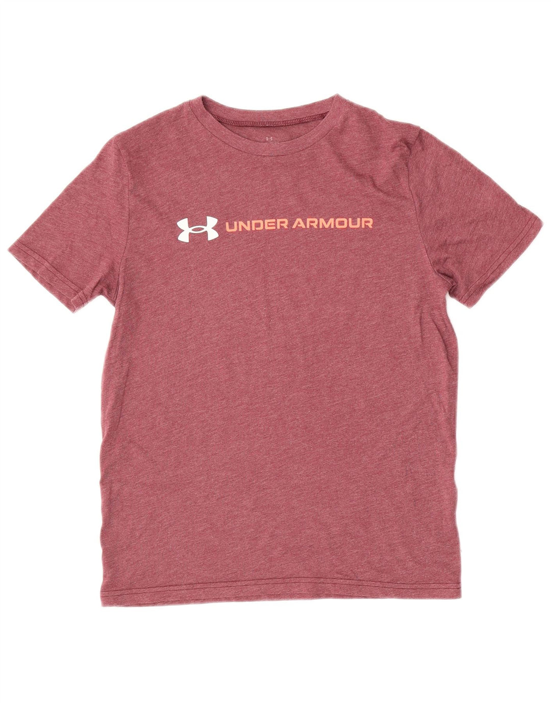 Tricou grafic pentru băieți UNDER ARMOUR Top 9-10 ani Medium Burgundy
