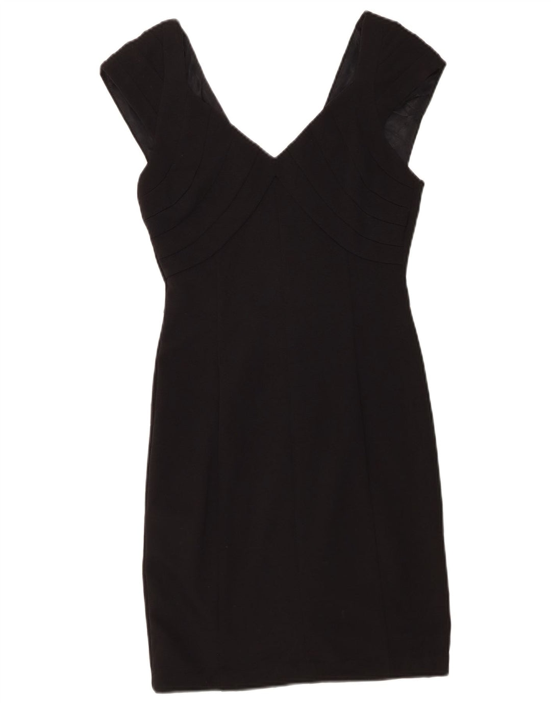 ZARA Womens Sleeveless Sheath Dress UK 12 Medium Black