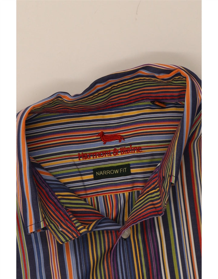 Cămașă pentru bărbați HARMONT & BLAINE Narrow Fit Mediu Multicolor Clasic