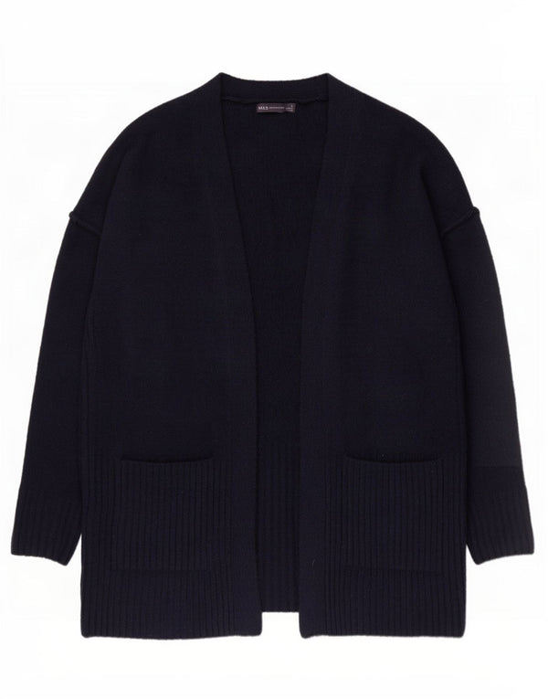 Pulover cardigan cu paragate pentru femei Marks & Spencer UK 16 mare bleumarin