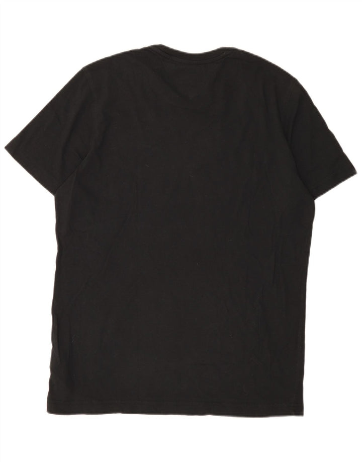 Tricou pentru bărbați Tommy Hilfiger Top mediu negru bumbac