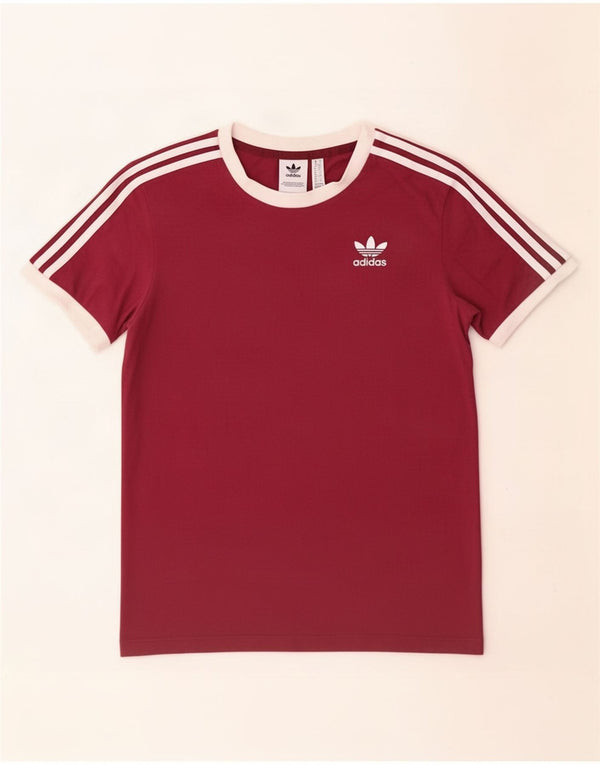 Tricou Adidas pentru femei Top UK 10 Small Red Bumbac