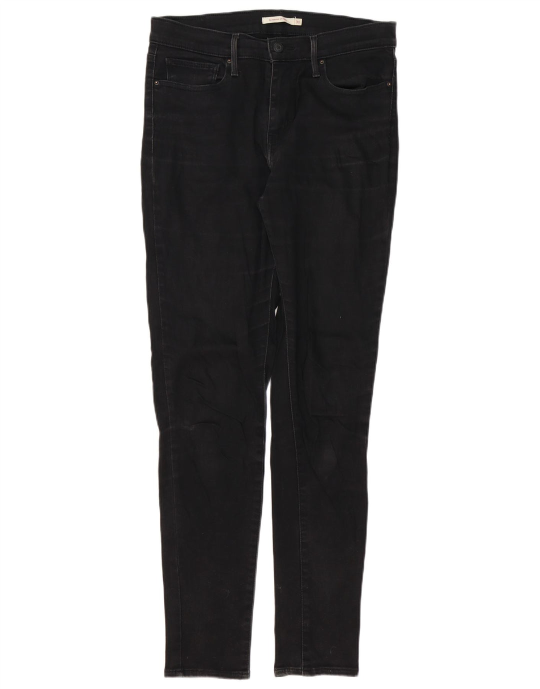 Blugi skinny pentru slăbit Levi's W31 L32 bumbac negru