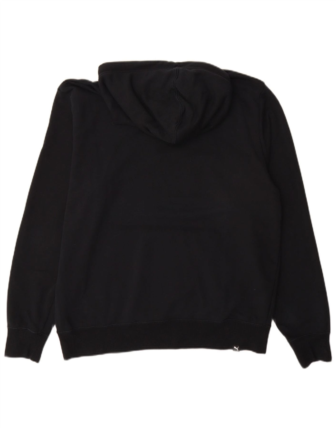 Pulover cu glugă grafic PUMA pentru bărbați, mare, negru, bumbac color bloc