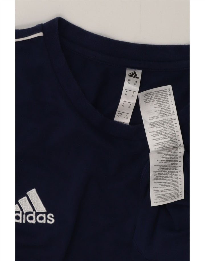 Tricou pentru bărbați ADIDAS Top XL Bumbac bleumarin